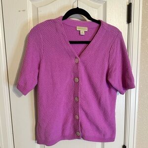 Appleseed's Women's Vibrant Purple Cardigan